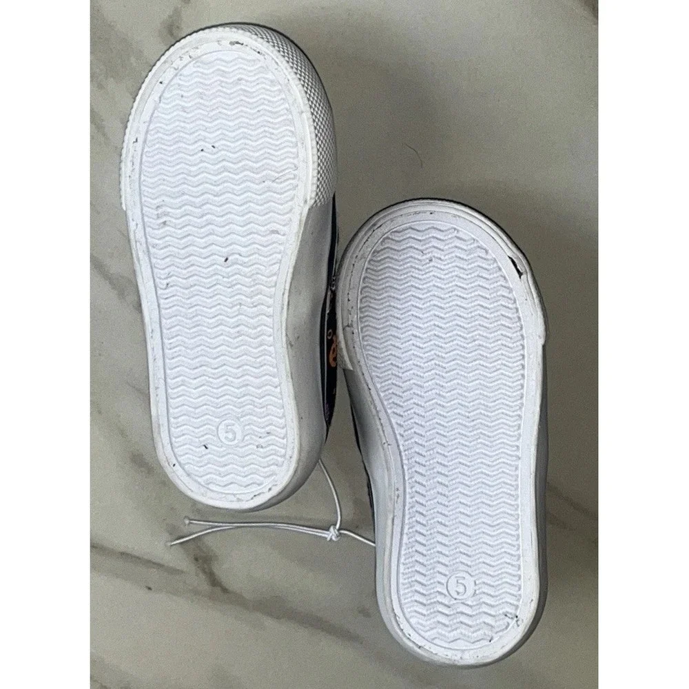 Tommy‎ Bahama Toddler 5 Slip-On Shoes Pumpkins Candy Halloween Glow in the Dark